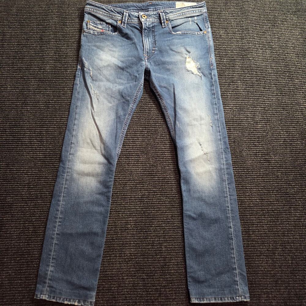 Diesel Thavar Skinny Jeans 32x32 Light Wash